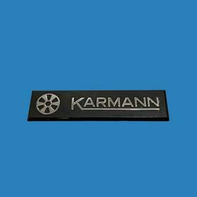 155853901 Genuine Gen. Vw Like New Mk1 Inch Karmann Rabbit Cabriolet Fender Badge Emblem
