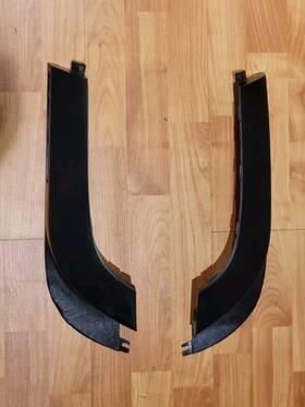 51116800147 Genuine Mini Cooper R50 02-05 Driver And Passenger Front Side Bumper Spoiler/trim