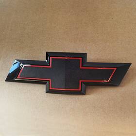 M2402860 Gikmen 2021-2026 Oem Colorado Grille Badge Bowtie Emblem For Gloss Black Red