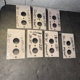 24001280 Gillig Brackets Side Skirt Panels. Transit Bus Lot Of 7