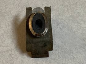 1488206 Gm 1965 1966 Cadillac Antenna Base Fender Bezel Trim -