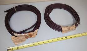 1689628 Gm Nos 1975 Cadillac Eldorado Coupe Deville Outer Roof Panel Dark Red Rear Lace 75