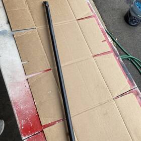 20557516 Gm 86-88 Fiero Gt Rear Quarter Panel Body Side Molding Rh Smooth A42