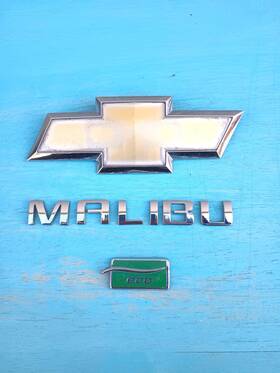 22842005 Gm Oem 09-15chevrolet Malibu Eco Rear Trunk Chrome Emblem Nameplate Set