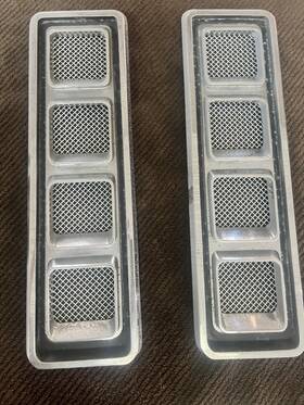 3930909 Gm 1968 1969 Camaro 396 Ss Factory Original Hood Louvers Gm#