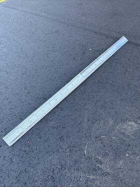 4537586 Gm 1966 Oldsmobile Cutlass Trunk Chrome Moulding Trim