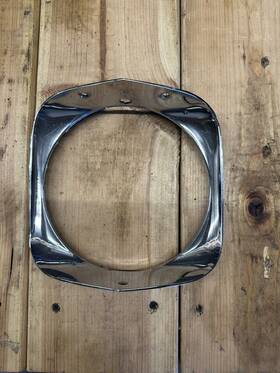 485309 Gm 1966 Cadillac Bottom Chrome Headlight Bezel Door 66 Deville Calais Eldorado