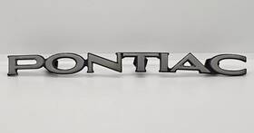 Gm 9633280 73-76 Pontiac Catalina Ventura Original Truck Deck Lid Emblem 1700915