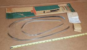 987946 Gm Nos 1959 Chevy 4dr Sedan And Station Wagon Accessory Door Edge Guard Kit 59 Nomad