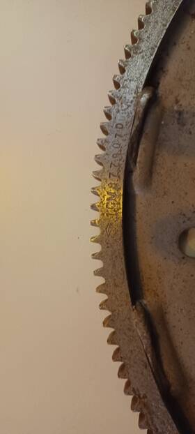 Gm9779070 Gm 68 Gto Flex Plate For An 400 Ho Motor Stamp Date And Part # M-1