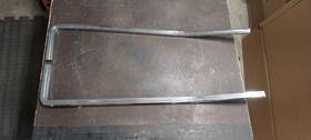 401972 Gm Oldsmobile 1969 Cutlass 442 Hood Molding Front Edge Nose Left Right Lh Rh Chrome Trim