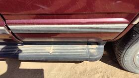 Gm Trucks 12475119 1999-2000 Gmc Yukon Driver Left Rear Moulding From Door Oem Back Trim Strip
