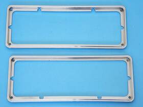1605306 Gmc 1975 1976 Cadillac Eldorado Oem Headlight Bezel Pair -