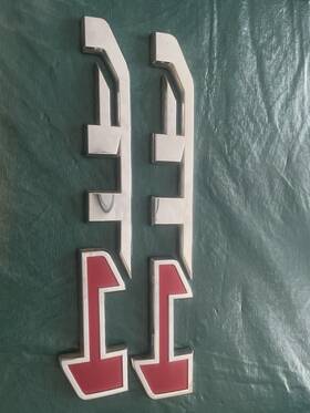 84831809 Gmc 85002068 23400374 Oem Gm At4 Sierra Emblems Kit 21- 25