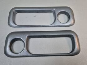9027ea303 Gmc 1992 Typhoon Exterior Door Handle Shields Trim Mouldings Black