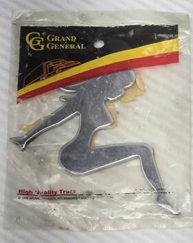 90042 Grand General Gg Chrome Super Mini Sitting With Adhesive Tape Nos