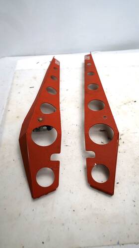 096048 Grimmspeed Red Fender Shrouds For 2015-2021 Subaru Wrx And Sti