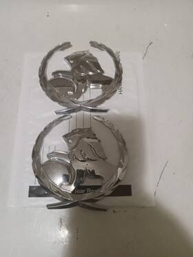 Lmh2335 Gtog8ta 14-17 Chevy Ss Sedan Holden Lion Rear Trunk Emblem Badge Commodore Vf Chrome