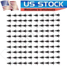 H0599408785ld Hdautoworld 100pcs Fender Retainer Nylon Black Fasteners Car Clips For Dodge #wx68dx9-aa