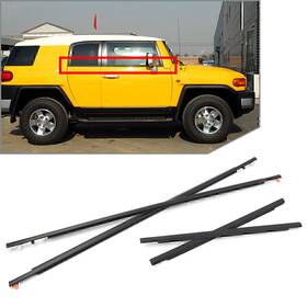 Hkseller-au 612074359412 Door Auto Window Trim Moulding Belt Weatherstrip For Toyota 2007-2014 Fj Cruiser