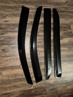 08r04-shj-1m001 Honda Oem 2005-2010 Odyssey Window Visors Rare