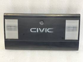 199.ho1b84 Honda 1984 1985 Civic Sedan Trunk Lid Finish Panel Trim With Lights