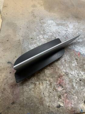 71108-sva Honda 2009-2010 Civic Coupe 2drs Front Left Bumper Grill Trim Molding Oem