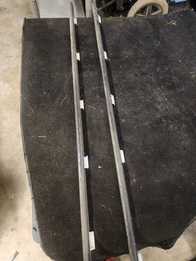 72410-s5s-e01 Honda 02-05 Civic Si Ep3 Hatch - Glass Trim Belt Molding Strips