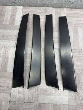 72470-s04-003 Honda 96-00 Civic 4dr Sedan Door Pillar Trim Sash Set Left Right Front Rear Oe