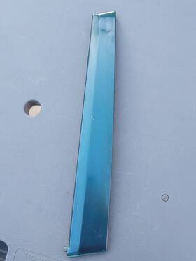 72470-sh3 Honda 1988-1991 Civic Hatchback Drivers B Pillar Door Sash Trim Oem Left 89 1990