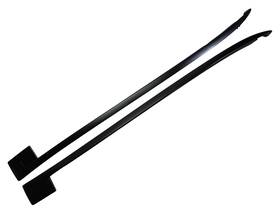 Honda 73152-sxs-a01 2007-2011 Cr-v Windshield Outer A-pillar Trim Moulding Pair Left Right Oem