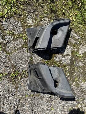 Honda 74210-sva-a00za 06-11 Civic Coupe Si Wiper Cowl Trim Oem Used