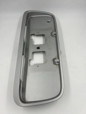 74890-s02-a10zd Honda 96-00 Civic Coupe Rear Trunk Lid License Plate Holder Trim Silver Oem #181