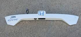 74890-teg Honda 16-18 Civic Trunk Finish Garnish Panel Trim Oem W.camera White