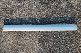75304-s03-a11zg Honda 1996-2000 Civic Coupe Rear Quarter Panel Molding - Trim White Oem Ex Si