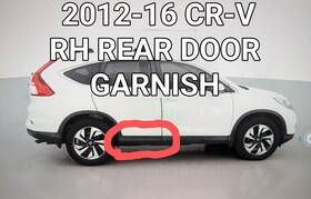 75313-t0a-a01 Honda 75313t0aa01 Crv Cr-v 2012-2016 Right Rh Rear Lower Door Molding Cladding