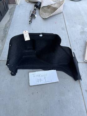 84651-tr3-a010-m1-nh554l Honda 2013-2015 Civic Rear Driver Inner Quarter Panel Trim 84651-tr3-a010 Oem