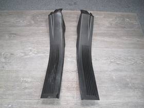 10358857 Hummer 2003-2009 H2 Rear Right And Left Side Door Scuff Sill Plate Trim Panel Set