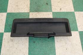 195-hummer Hummer 06-09 H2 Dmg Black Rear Trunk Decklid Plate Holder Finish Panel Oem Wty