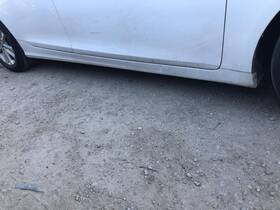 189.hy1s13 Hyundai Sonata 2013 Lower Rocker Panel Molding Skirt 909091