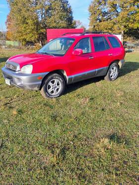 198-50475r Hyundai 2004 Sante Fe All Wheel Drive 3.5 Motor Auto Trans Parts Please Read