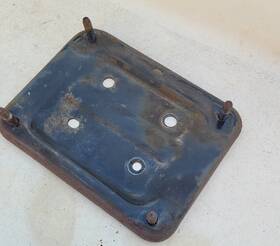 865423c0 Hyundai 02-05 Sonata Front Bumper Cover Reinforcement Plate Mount Frame Oem