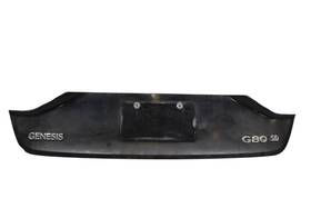 87370-b1200 Hyundai 15-16 Genesis Rear Trunk Deck Lid Panel License Molding Trim Oem