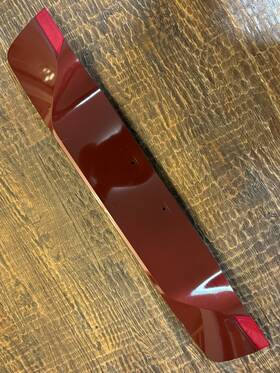 87370-d3030 Hyundai Oem 2019-2021 Tucson Rear Tailgate Liftgate Lower Cover Molding Red