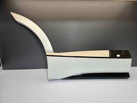 87732-t6200 Hyundai Genesis Gv80 Oem Right Rear Door Molding Garnish 2021 2022 2023 2024