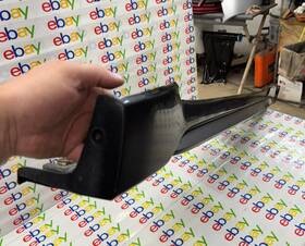 87753-2v500 Hyundai 12-17 Veloster Left Rocker Panel Side Skirt Molding Oem Black Mzh Damage