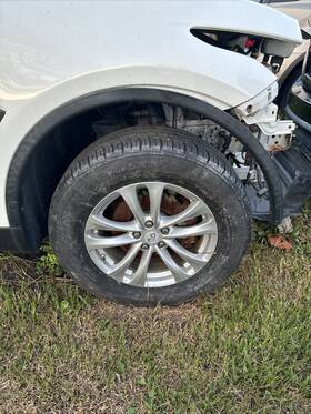 63860-1cb0a Infiniti Fx50 Fx35 Fx37 Qx70 Front Left Fender Flare Molding Trim Wheel Well