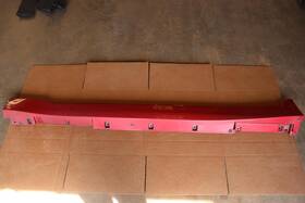 76851-6he1b Infiniti 2017-2024 Q50 Left Driver Side Rocker Molding Skirt Panel Red Oem