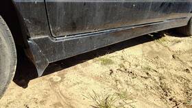 768537j163 Infiniti 2002 G20 Driver Left Lower Rocker Panel Moulding Side Skirt Oem Black