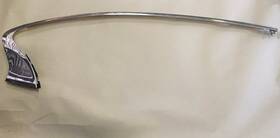 82280-4ga0a Infiniti 2014-2023 Q50 Rear Right Door Window Chrome Molding Oem